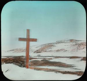 Image of Marvin Memorial Cross at Cape Sheridan
